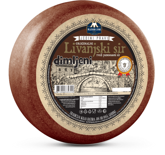 Dimljeni Livanjski sir